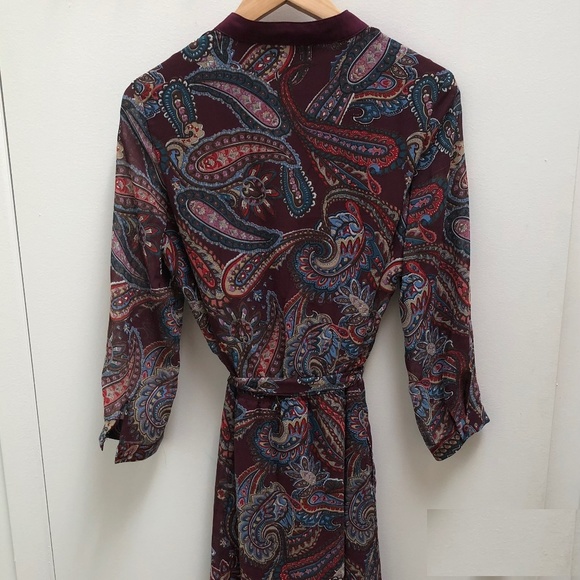 NWT - Tatiana and Natuchi paisley dress. Size M. - Picture 4 of 10